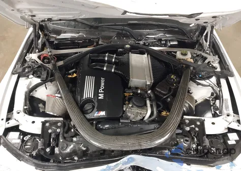 2015 BMW M4 из США, поврежденный, VIN WBS3U9C56FP967170